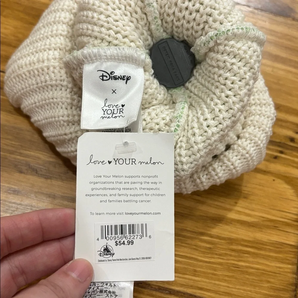 NWT Disney Parks x Love Your Melon Girls Princess Tiana Pom Pom Winter Hat